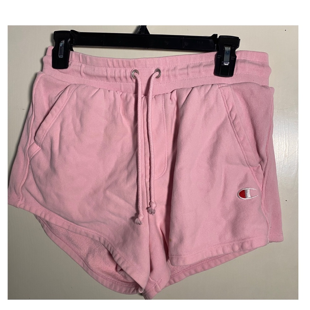 pink champion shorts